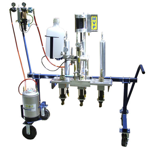 Mobile spray unit - UltraMax  - Magnum Venus Products - multicolor gelcoat / pneumatic / rugged