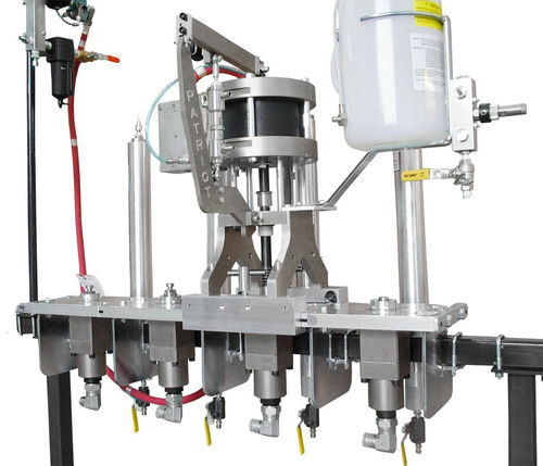 Fixed spray unit - Patriot™  - Magnum Venus Products - multicolor gelcoat / pneumatic / stainless steel