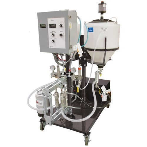 Resin metering system - MiniLink - Magnum Venus Products - for low-viscosity liquids / for high-viscosity media / two-component pultrusion resin