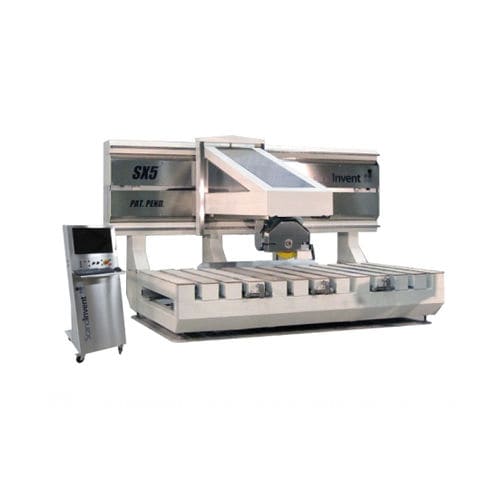 5-axis CNC machining center - SX5 - Scandinvent AB - swiveling-spindle / for glass / for stone