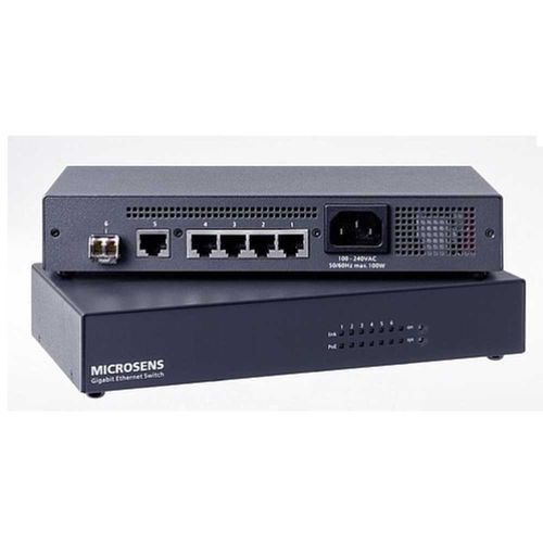 Managed switch MS45350xPMG6 MICROSENS GmbH & Co. KG 7 ports