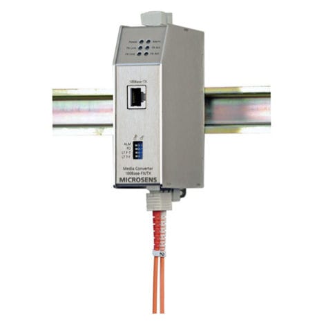 Media converter - MS65042x series - MICROSENS GmbH & Co. KG - Ethernet media / serial / RS-485
