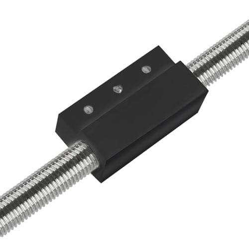 Antibacklash lead screw M4x1P 0,5 Steinmeyer Holding GmbH custom