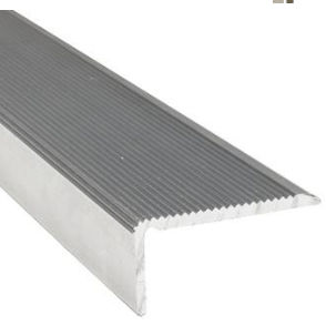 Aluminum profile - L45  - PROOPLE - grooved / L / for stair