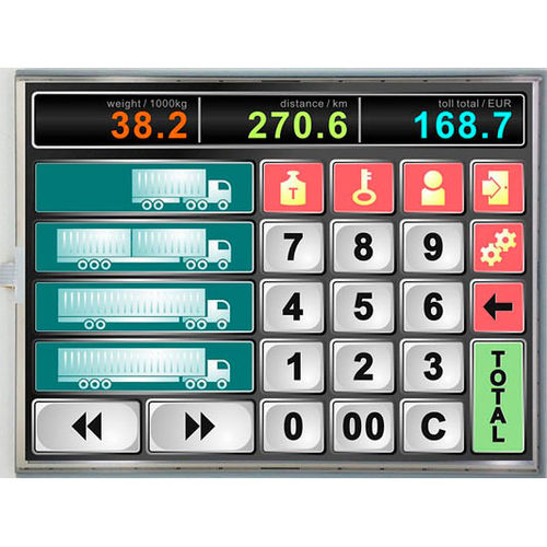 TFT LCD display - LMT121DNGFWD-NNB - TOPWAY LCD - IPS / resistive touch screen / color