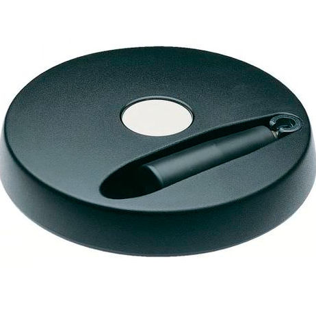 Steering handwheel - 13-17 series - Emile Maurin Eléments Standard Mécaniques - solid / swing-handle / steel