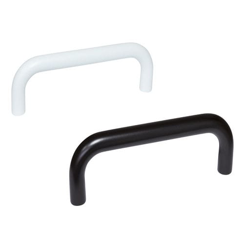Pull handle - 11-142 series - Emile Maurin Eléments Standard Mécaniques - aluminum / U-shaped / antibacterial