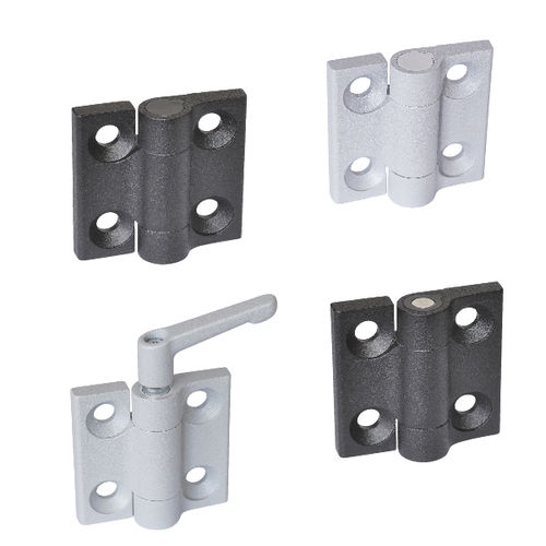 Spring hinge - 37 series - Emile Maurin Eléments Standard Mécaniques - zamak / screw-in / 180°