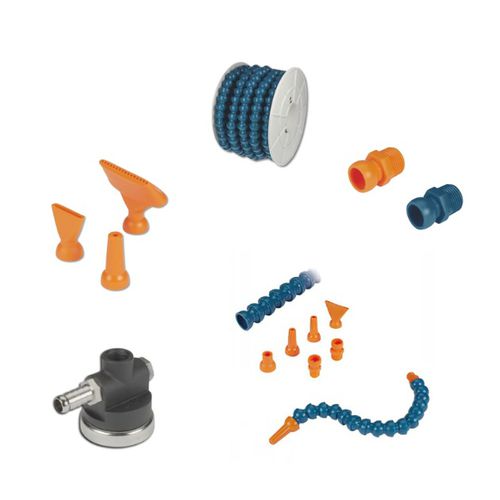 Oil lubrication system - Emile Maurin Eléments Standard Mécaniques - air/oil / single-line / multi-point