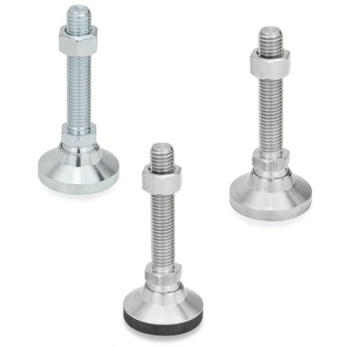 Machine foot - 35-48 - Emile Maurin Eléments Standard Mécaniques - stainless steel / swivel