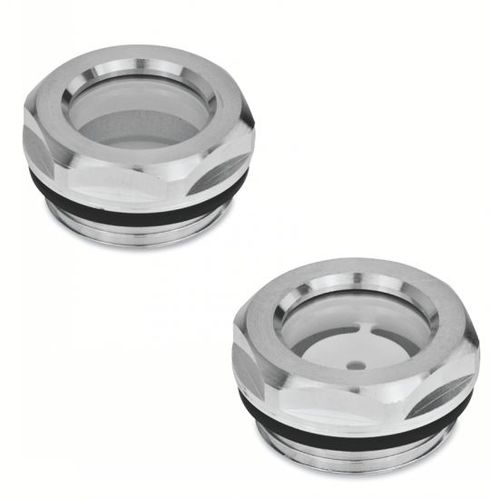 Oil level indicator - 34-05 series - Emile Maurin Eléments Standard Mécaniques - visual / threaded / aluminum