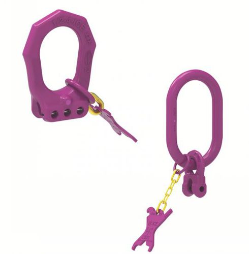 Quick link with swivel - 18-201 - Emile Maurin Eléments Standard Mécaniques - standard / stainless steel / alloy