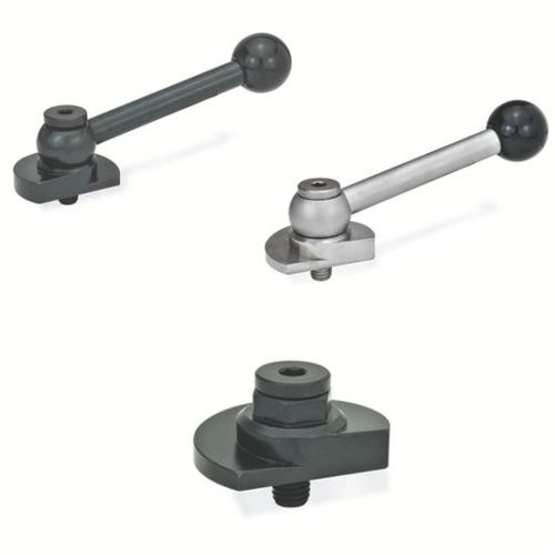Manual clamping device - 21-40 series - Emile Maurin Eléments Standard Mécaniques - eccentric / stainless steel / vertical