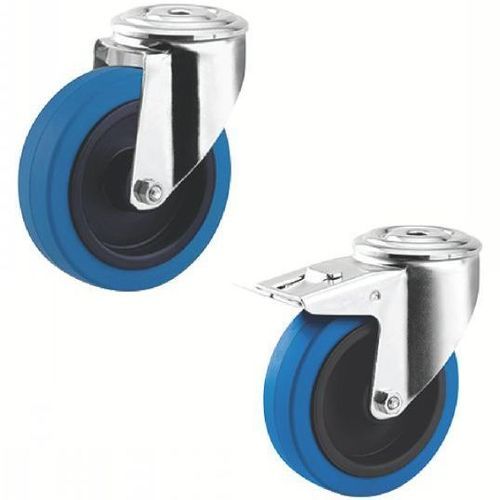 Swivel caster - 38-506 series - Emile Maurin Eléments Standard Mécaniques - rod / for trolleys / elastic