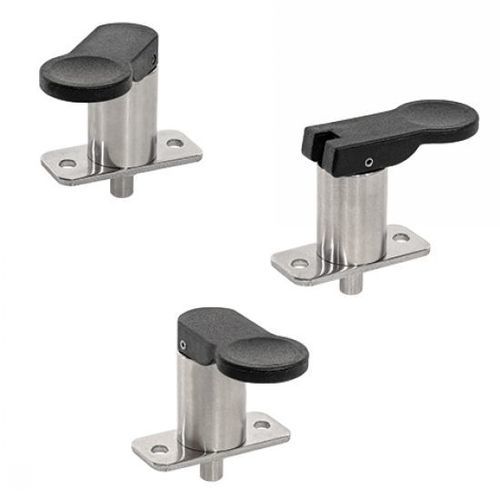 Technopolymer indexing plunger - 32-263 series - Emile Maurin Eléments Standard Mécaniques - stainless steel / lockable / with flange