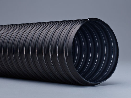 Air hose - FLEXADUX® P 3 PU EL - SCHAUENBURG Ruhrkunststoff GmbH - polyurethane / suction / transport