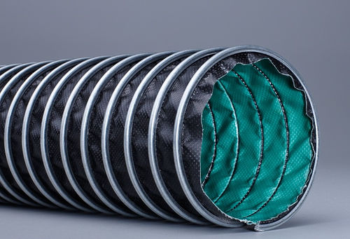 Air hose - FLEXADUX® Hyp CL - SCHAUENBURG Ruhrkunststoff GmbH - for gas / for dust / fabric