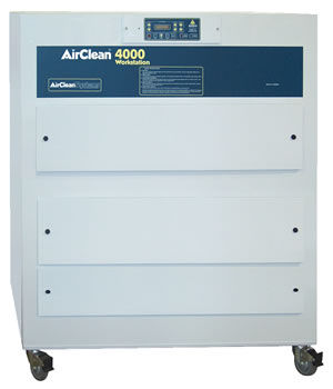 Laboratory fume hood - max. 48 x 30 x 57" | AC FB - AirClean Systems - mobile