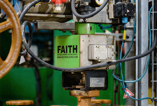 Partial run testing device - FAITH - Netherlocks - valve