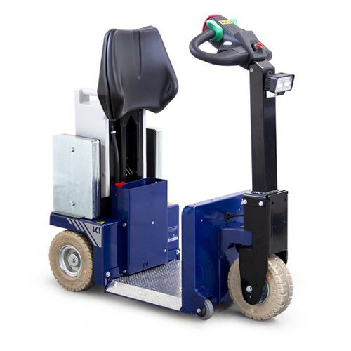 Towing tractor - K1 - ZALLYS - electric / 3-wheel / stand-on