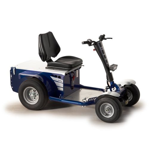 Electric tug - S1 1200W series - ZALLYS - 4-wheel / ride-on / compact