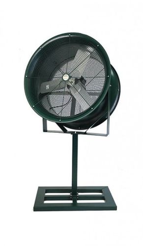Floor-standing fan - AM-30HDPST - Air Max Fans - axial / aluminum / steel