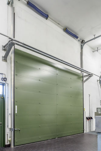 ATEX door - ATEX 130 - Jansen Tore GmbH & Co.KG - sectional / aluminium / industrial