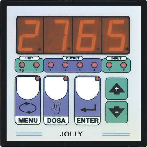 Digital weight indicator - Jolly 2/4 - LAUMAS Elettronica - LED display / wall-mount / panel-mount