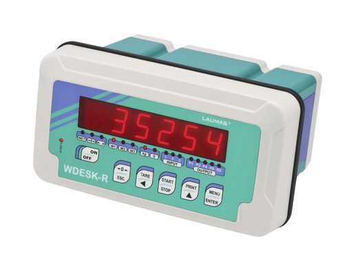 Digital weight indicator - WDESK-R - LAUMAS Elettronica - LED display / wall-mount / benchtop