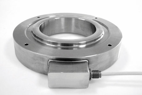 Compression load cell - CA series   - LAUMAS Elettronica - ring / strain gauge / stainless steel