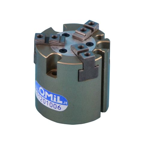 Pneumatic gripper - GPS 3 - OMIL - concentric / 3-jaw / self-centering