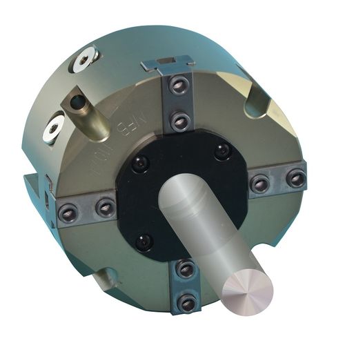 Pneumatic gripper - FRM - OMIL - concentric / 4-jaw / self-centering