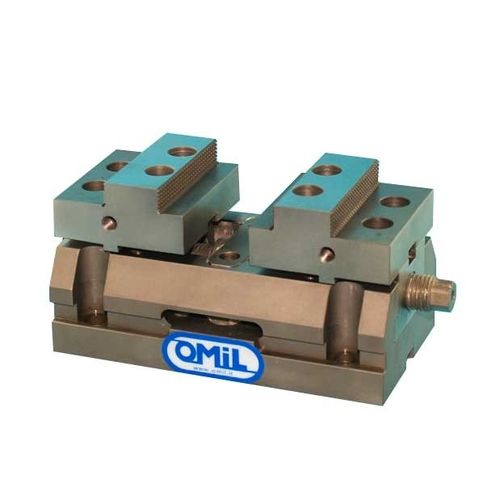 Machine tool vise - MZS - OMIL - manual / screw / precision