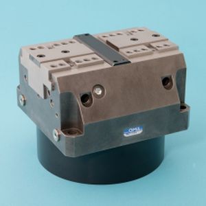 Machine vise - CFB - OMIL - pneumatic / spring / concentric