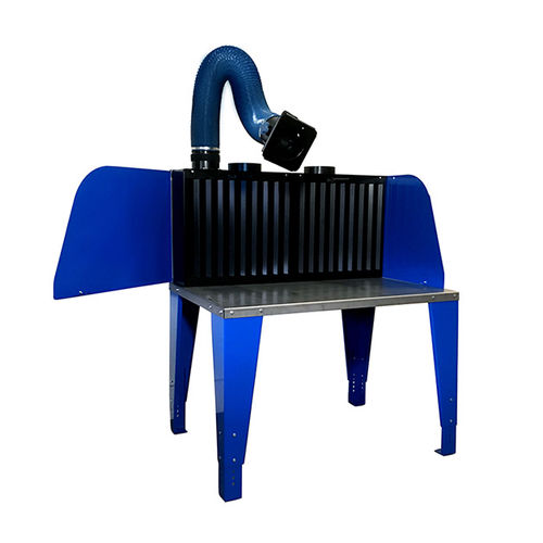 Grinding and welding table with extraction arm - Super-Mesa - J. Plymoth / Plymex Group