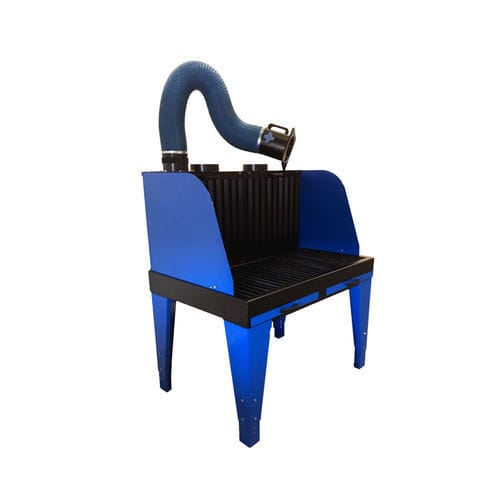 Grinding process downdraft table - Maxi-Mesa - J. Plymoth / Plymex Group - for welding