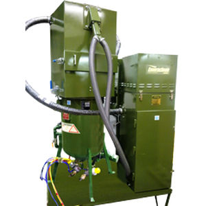 Automatic sandblasting machine - Hodge Clemco - pressure / mobile