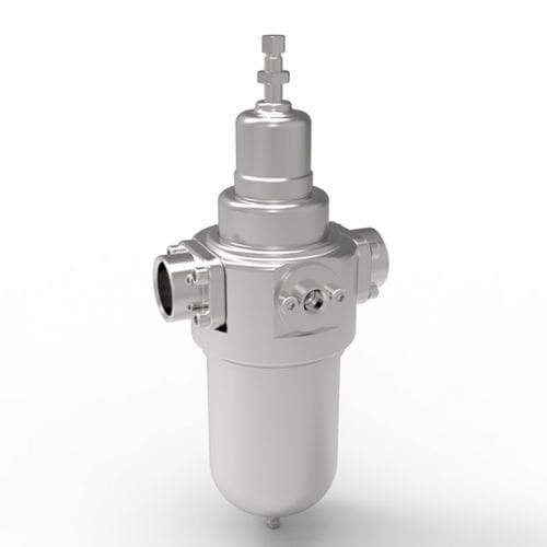 Pressure-reducing valve - FR series - ODE - aluminium / stainless steel / ATEX