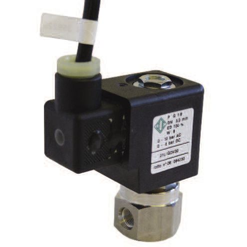 Direct-acting solenoid valve - 21L Ex m Series - ODE - 2-way / NC / oil