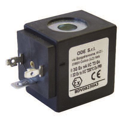 Valve solenoid - BDV Ex nA series - ODE