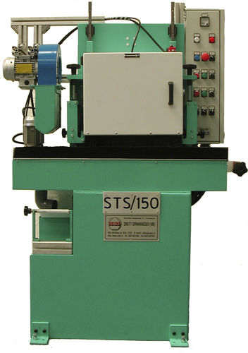 Surface grinding/satin finishing machine - STS/150 - SIBO engineering - for metal sheets / automatic