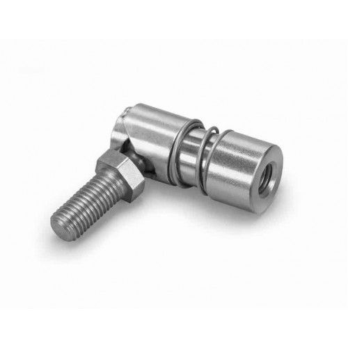 Angled ball joint - QM series - Midwest Control Products - steel / quick-disconnect