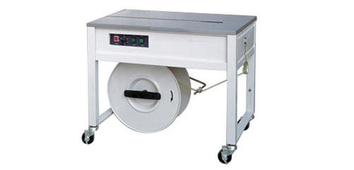 Semi-automatic strapping machine - AAM-612 - CHYNG CHEEUN MACHINERY CO.,LTD - for cans / desk / mobile