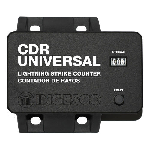 Compact lightning strike counter - CDR-UNIVERSAL - INGESCO - without display / electromechanical / IP65
