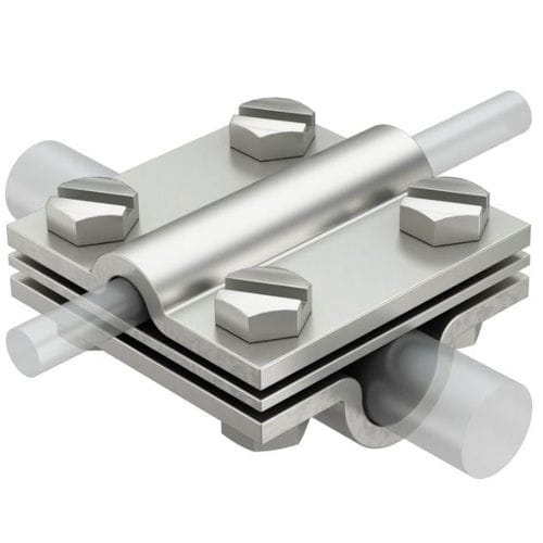 Grounding connector - 1152 series - INGESCO - electrical power supply / parallel / T-shaped