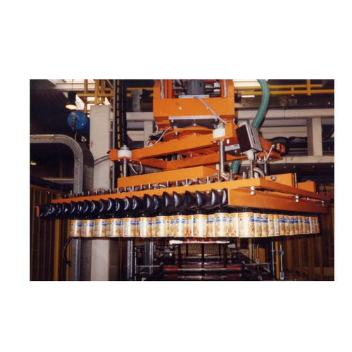Bottle palletizer and depalletizer - TGG - Simtech - robotized / industry / automatic