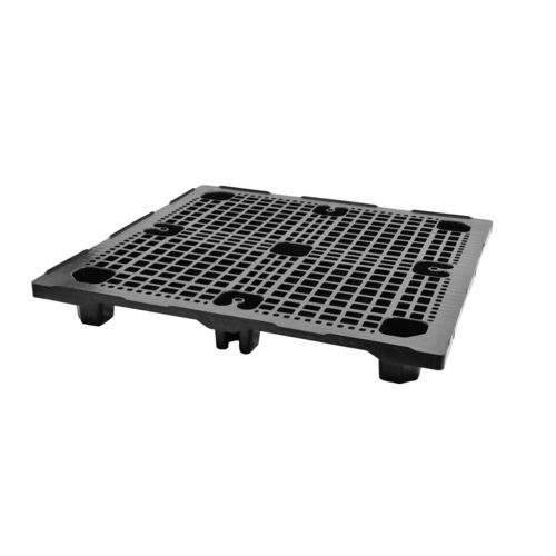 Recycled plastic pallet - SF 1200 L - SMART FLOW EUROPE - HDPE / open / industrial