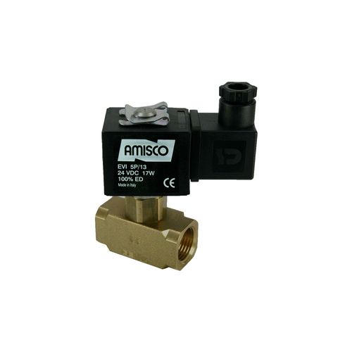 Direct-acting solenoid valve - 1401-KDED040-060-24DC - Gevax Flow Control Systems - 2-way / normally open / for water