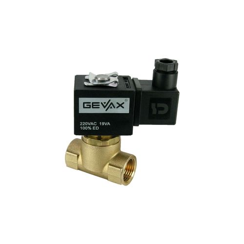 Direct-acting solenoid valve - 1411-KDND020-110-G220AC - Gevax Flow Control Systems - 2-way / NC / for water