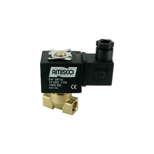 Direct-acting solenoid valve - 1801-KDPB070-012-12DC - Gevax Flow Control Systems - 2-way / NC / for water